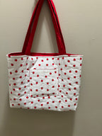 Strawberries and Cream Tote Bag