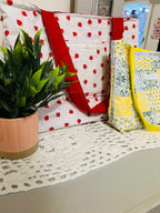 Strawberries and Cream Tote Bag