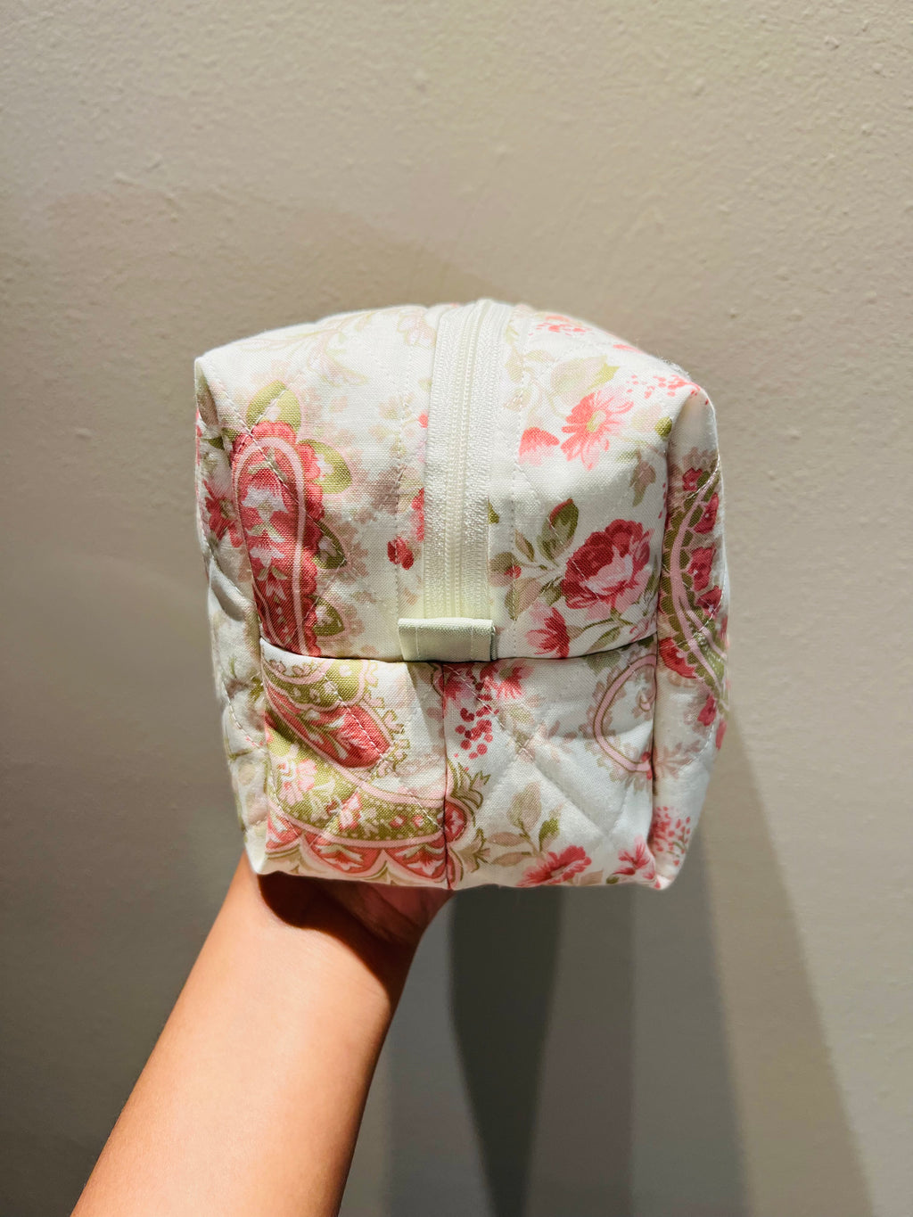 Rose Paisley Regular Makeup Bag