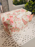 Rose Paisley Regular Makeup Bag