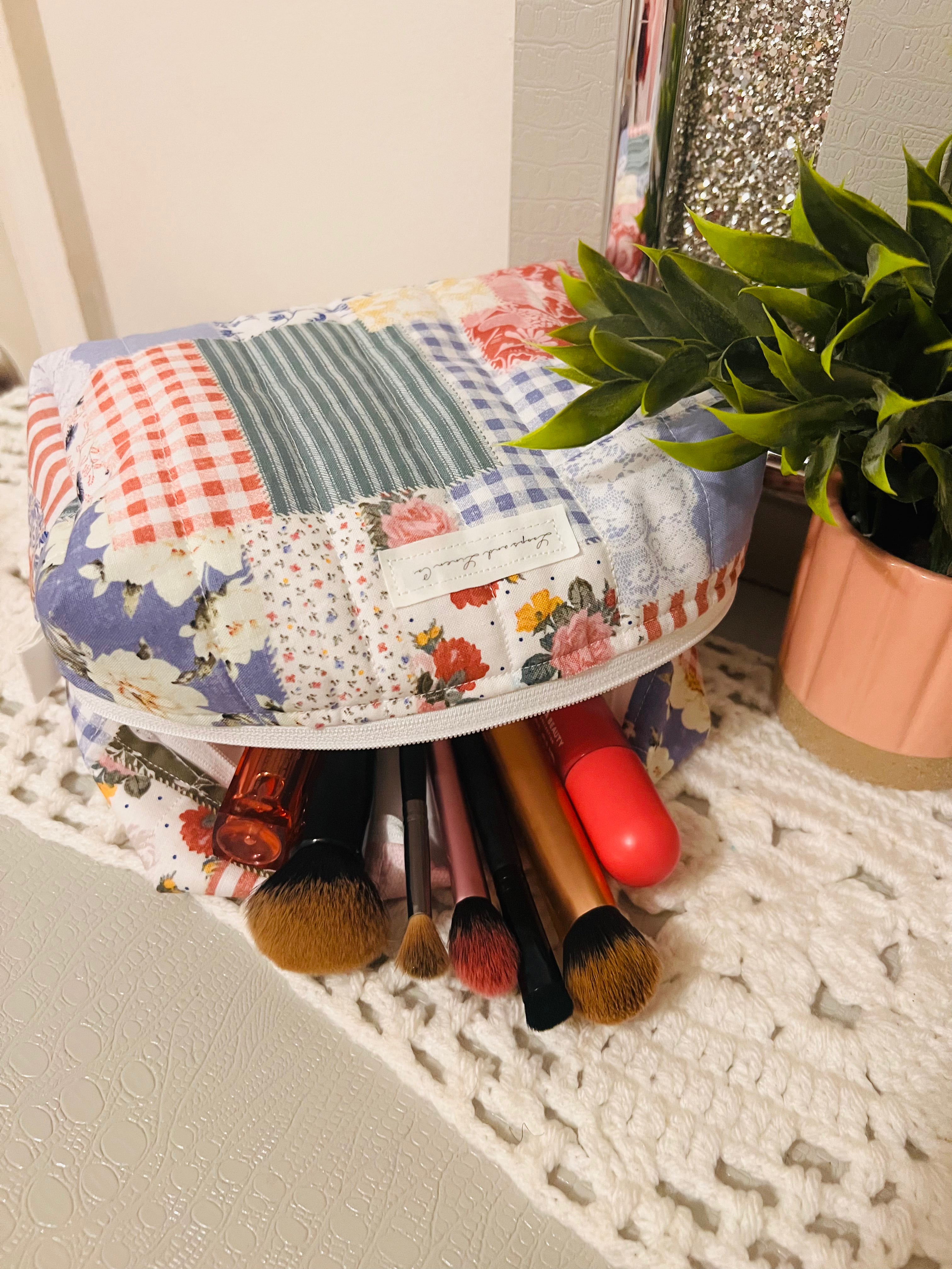 Boho Patchwork Regular Makeup Bag
