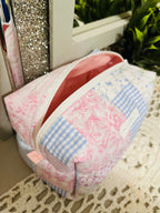 Pastel Patchwork Regular Makeup Bag