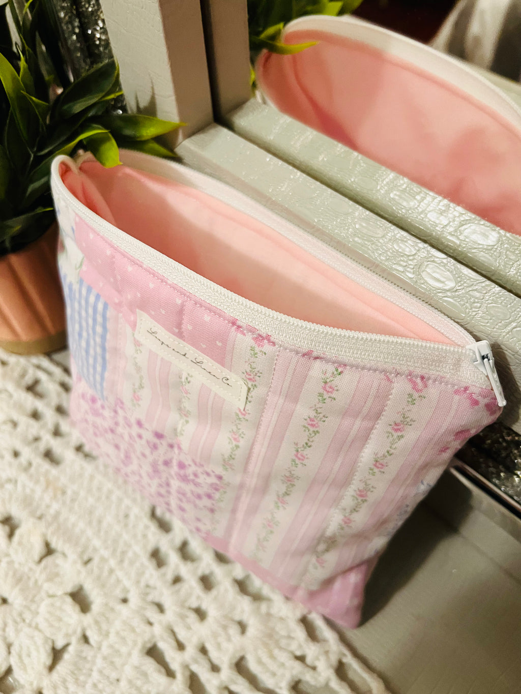 Pastel Patchwork Pouch