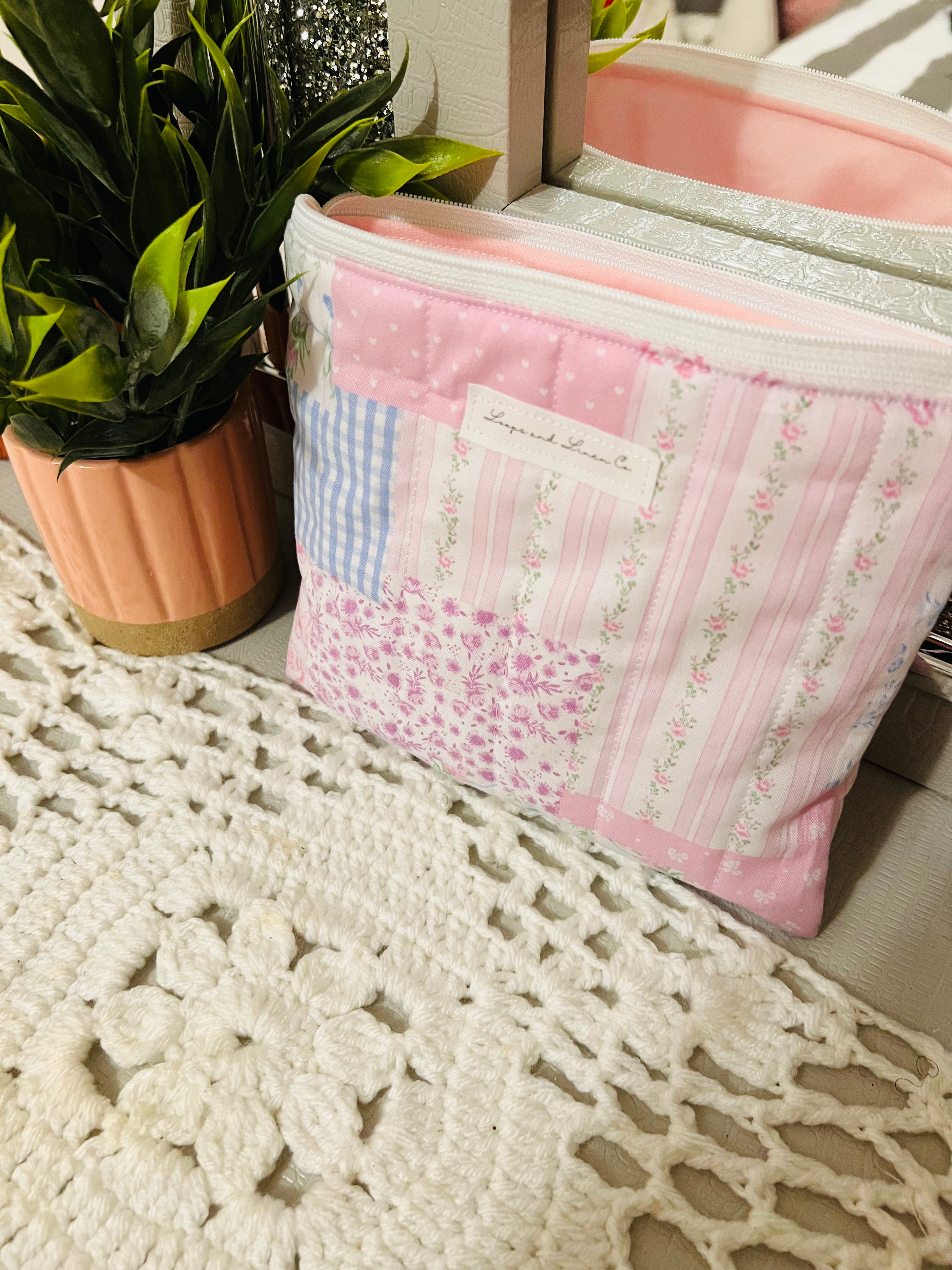 Pastel Patchwork Pouch