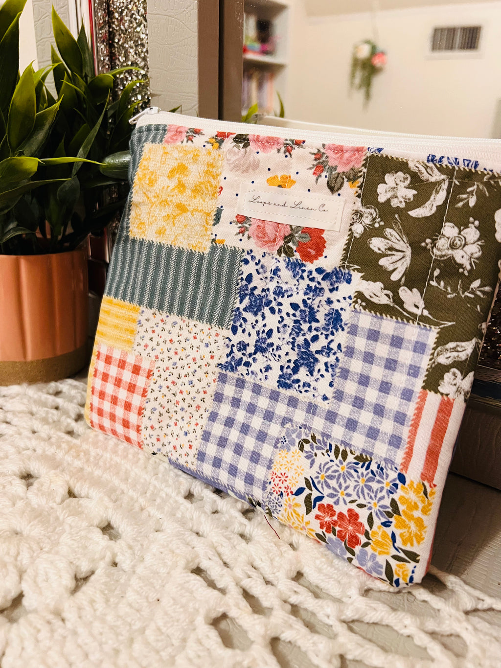 Boho Patchwork Pouch