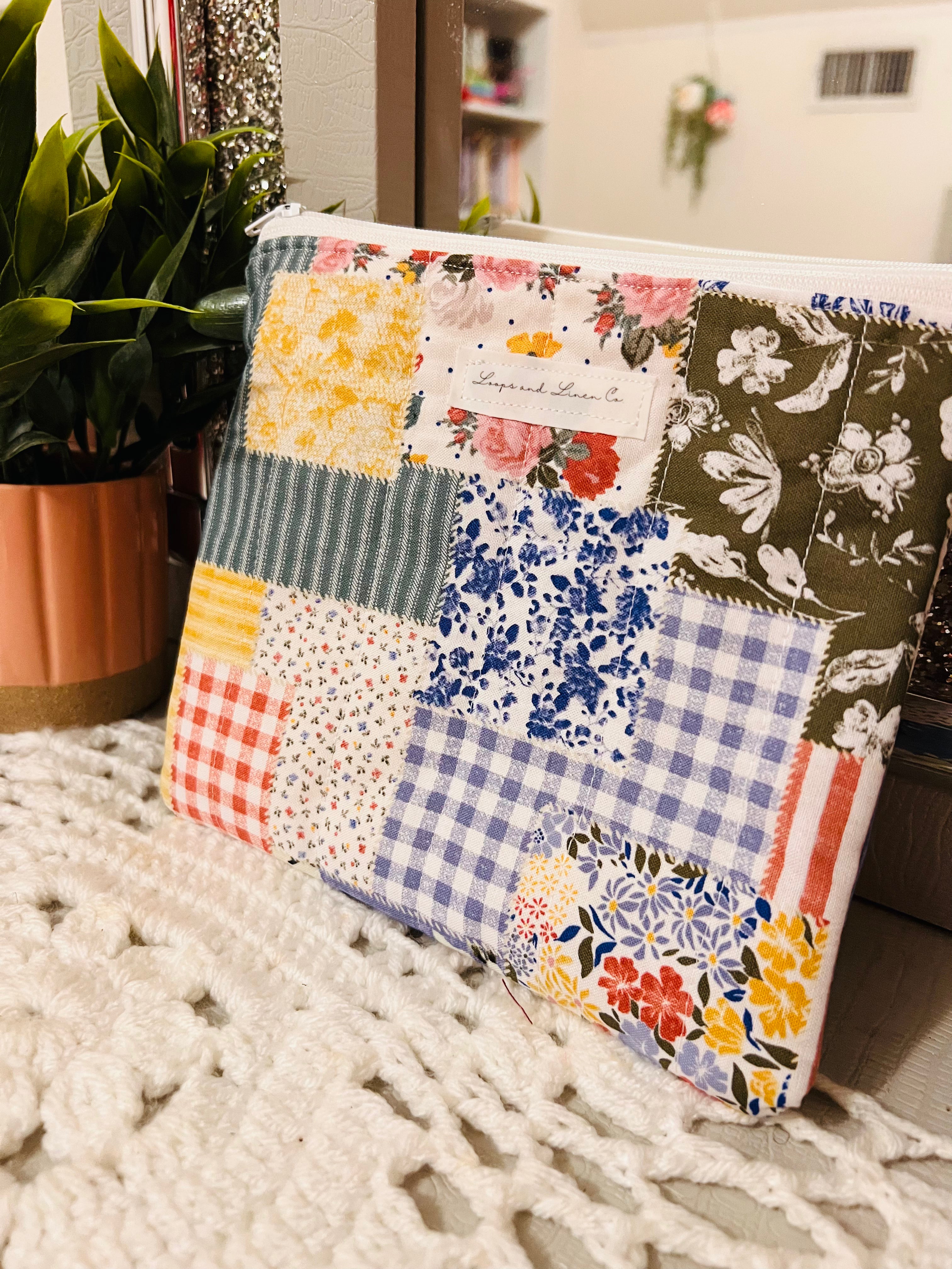 Boho Patchwork Pouch
