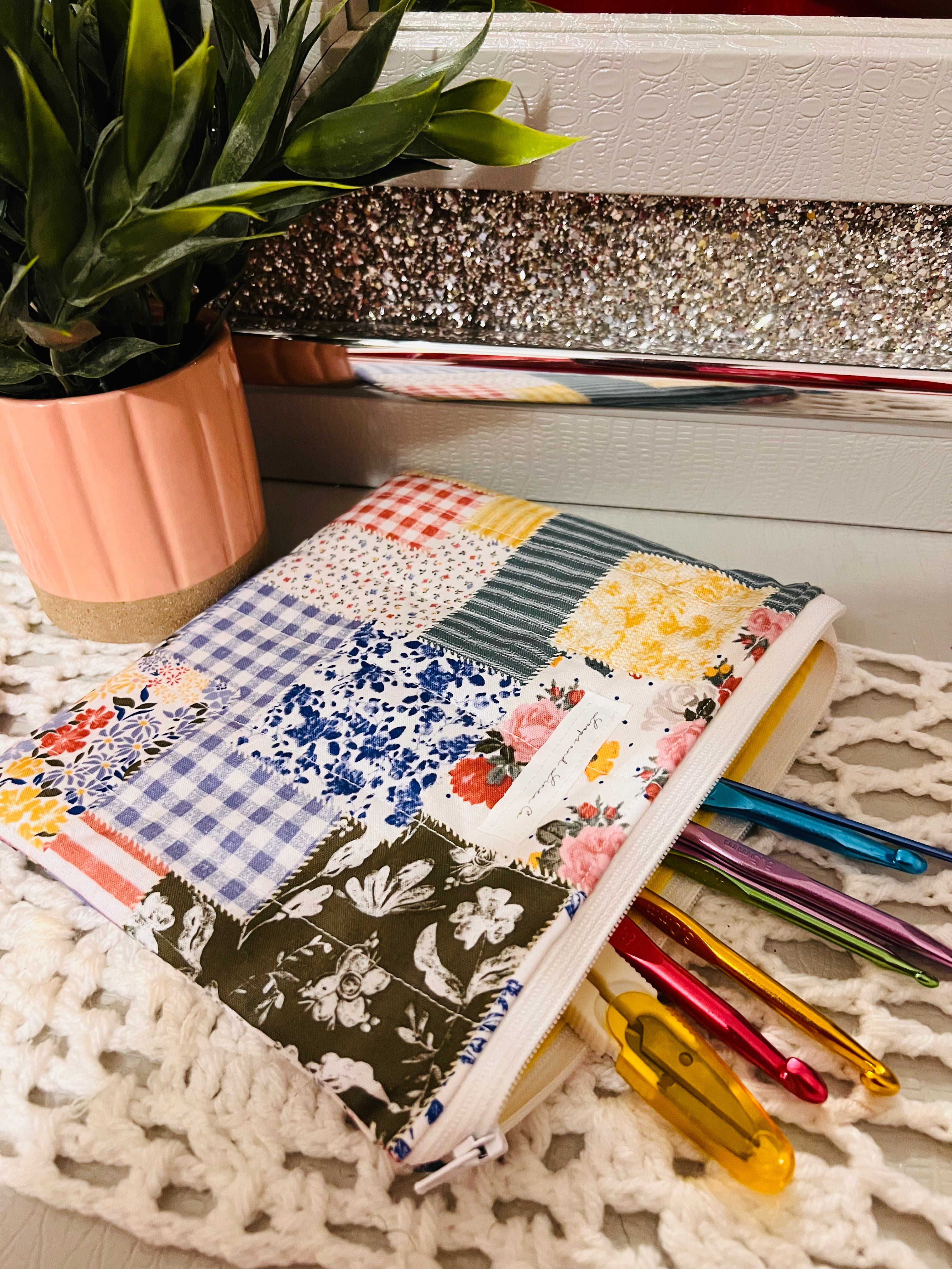 Boho Patchwork Pouch