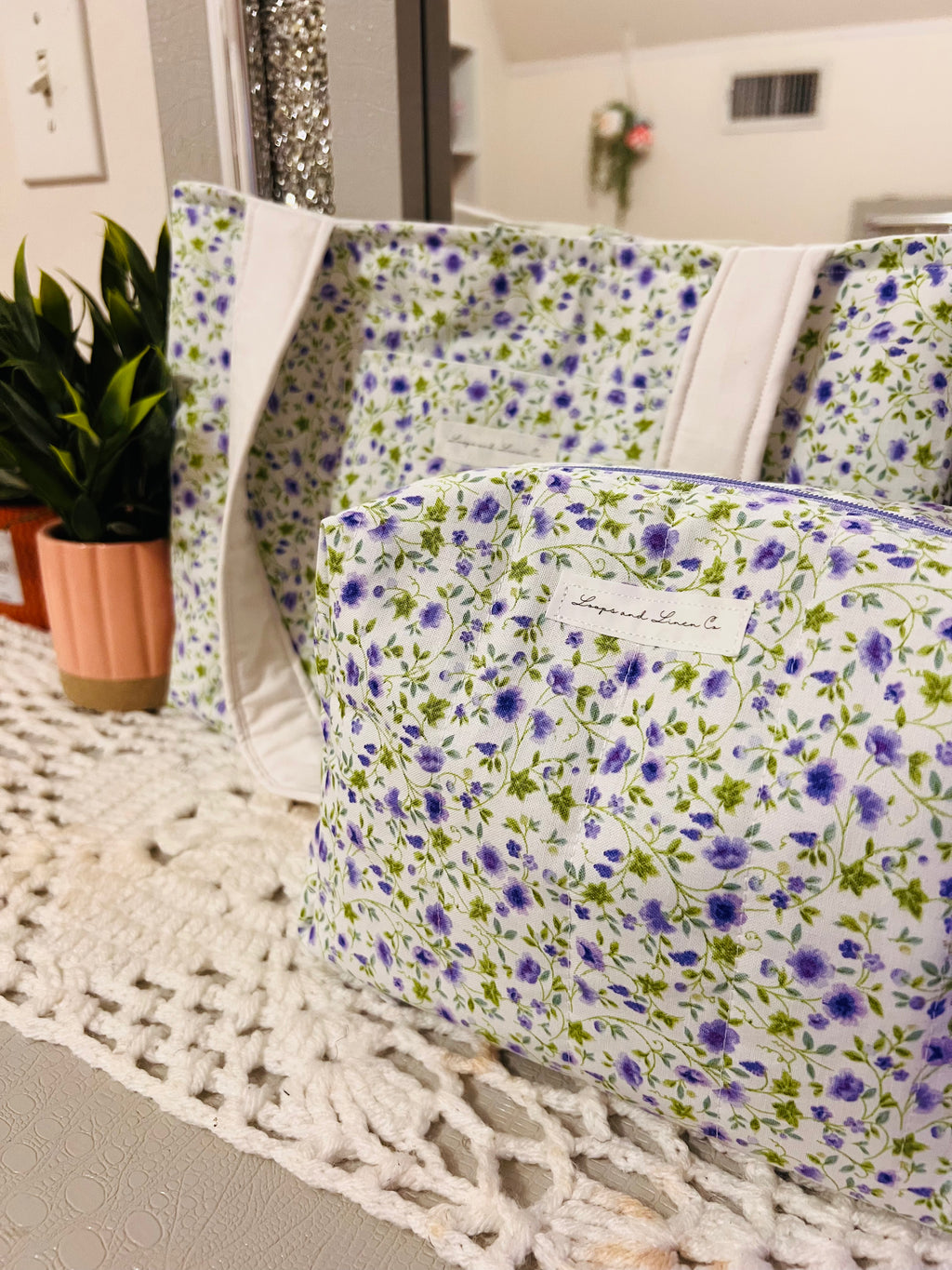 Ditsy Floral Tote Bag