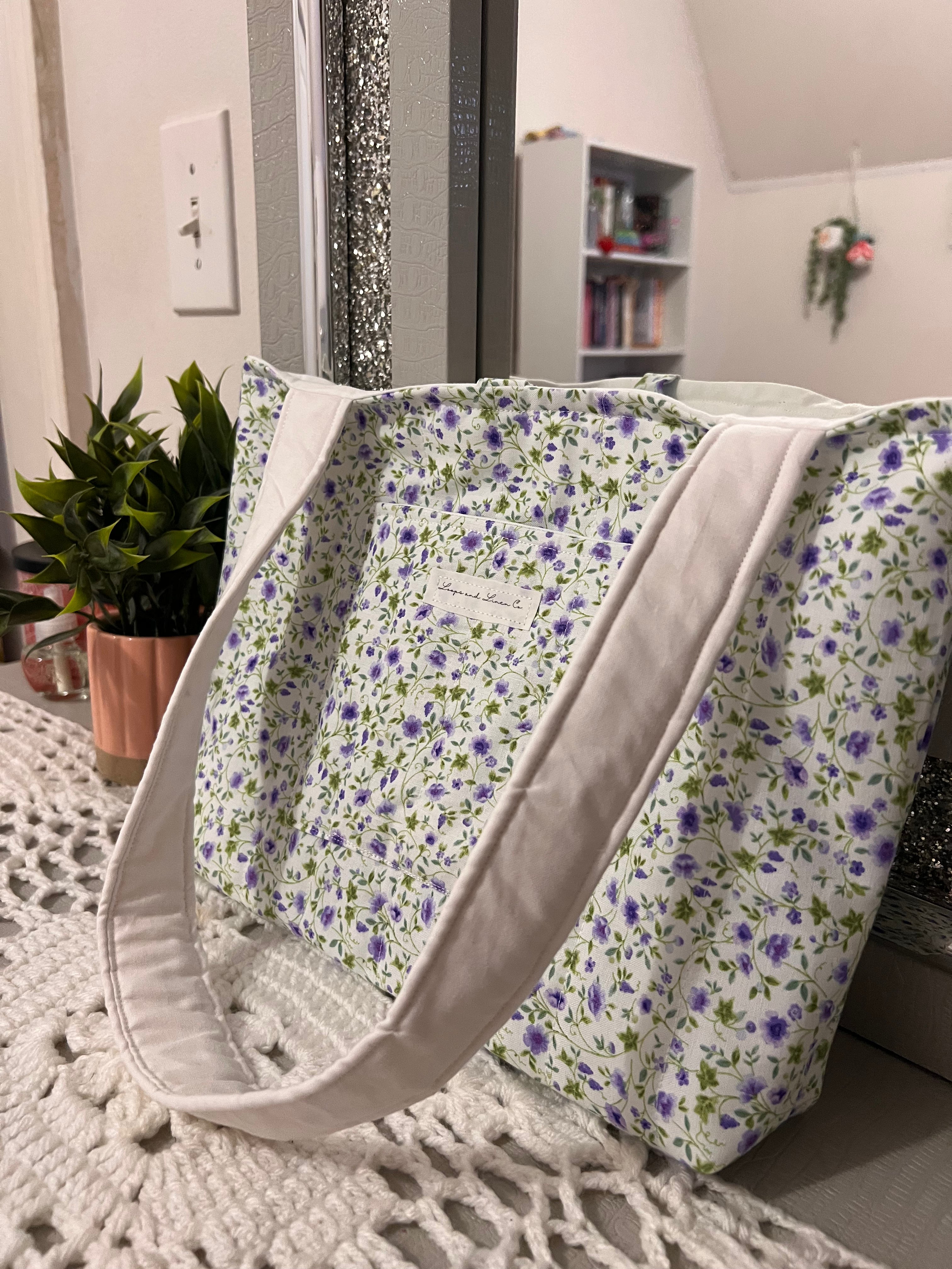 Ditsy Floral Tote Bag