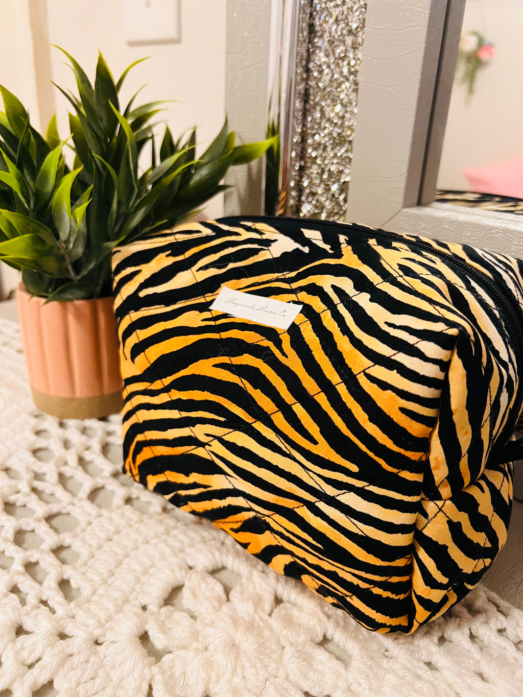 Tiger Pride Regular Makeup Bag