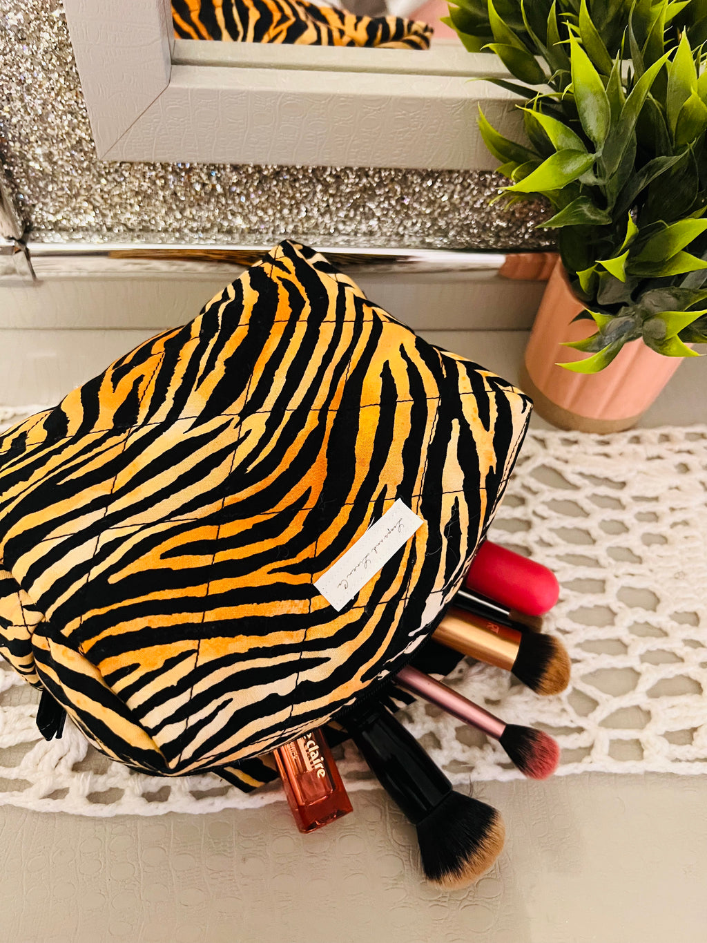 Tiger Pride Regular Makeup Bag