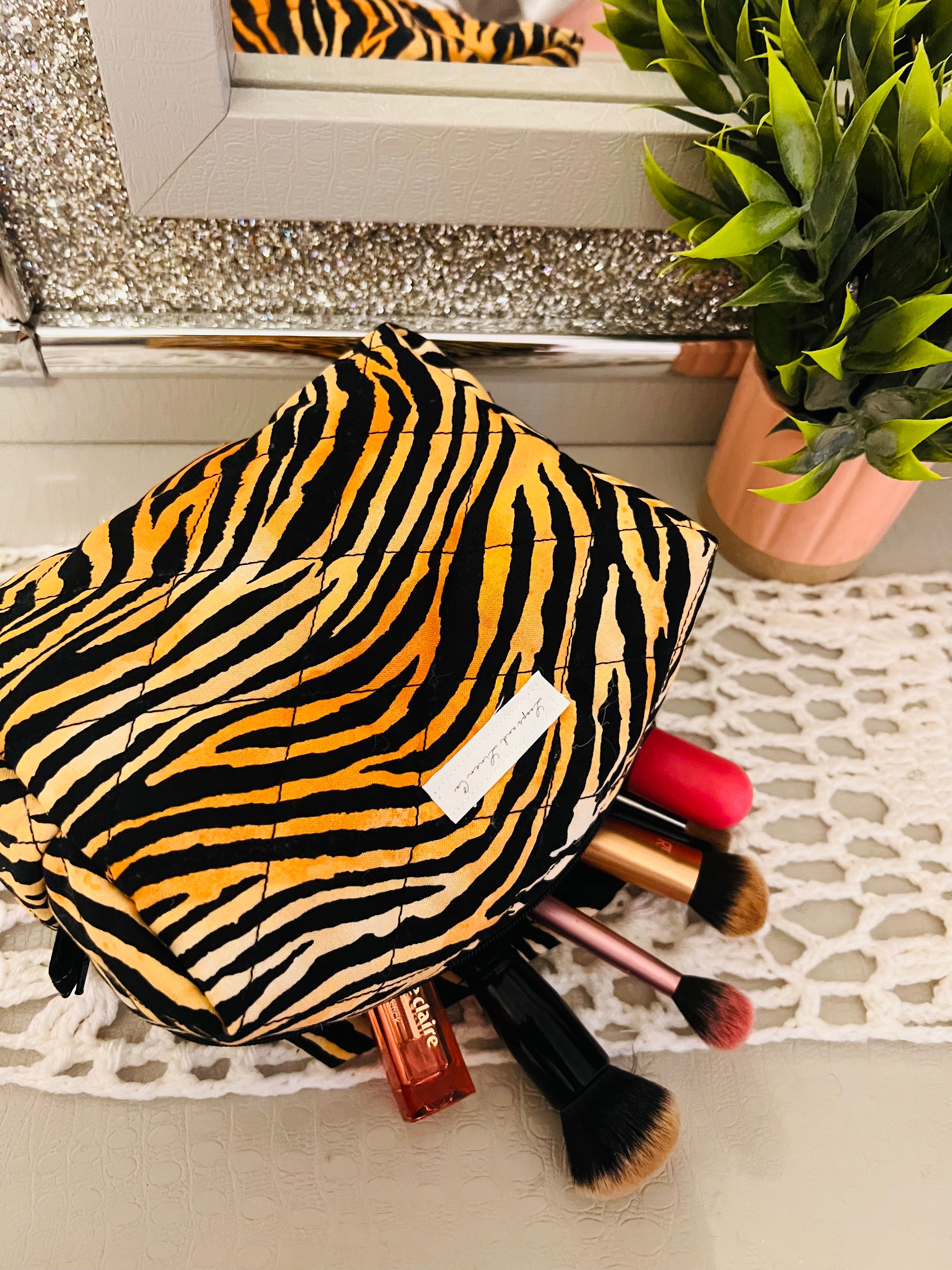 Tiger Pride Regular Makeup Bag
