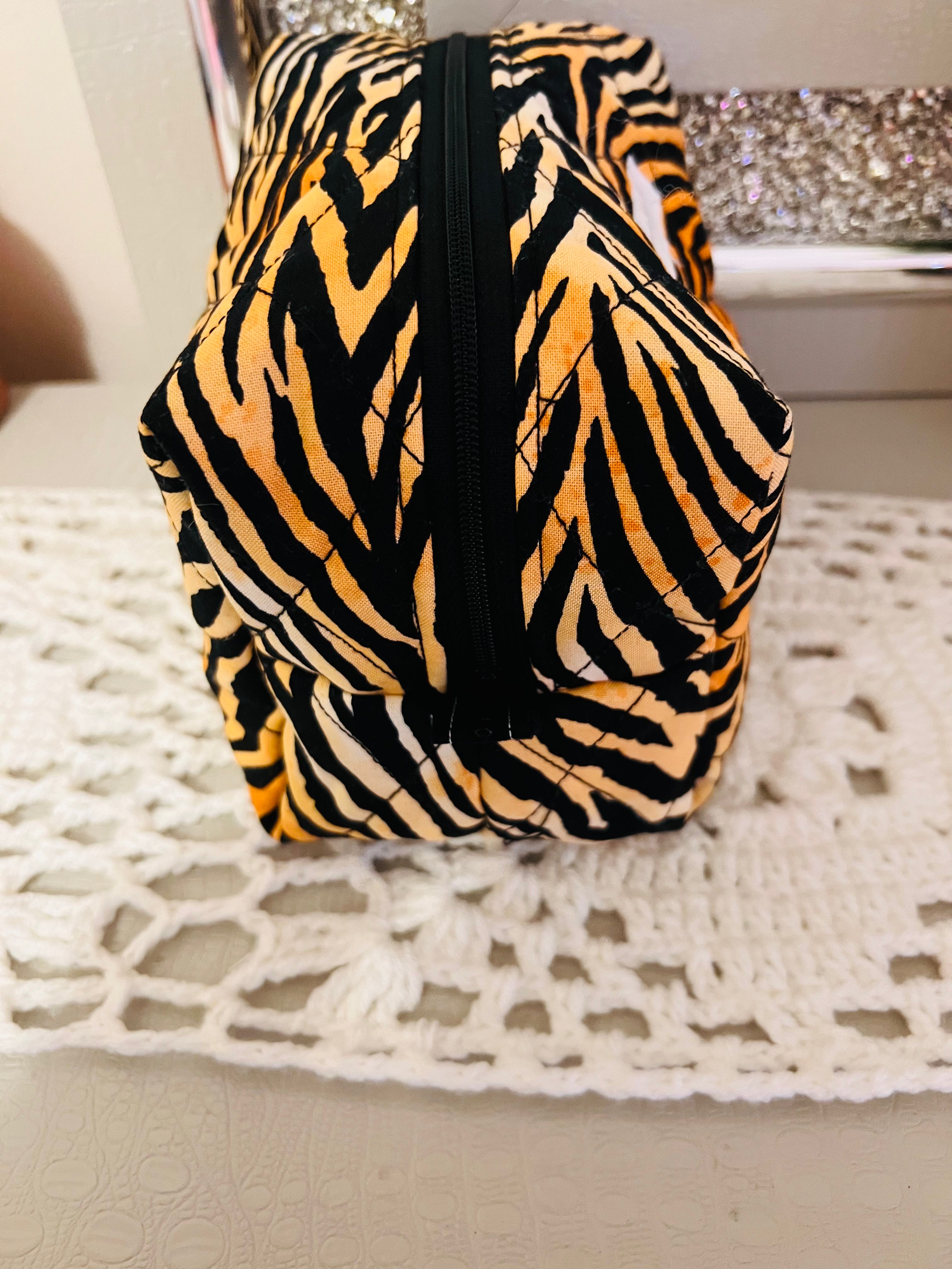 Tiger Pride Regular Makeup Bag