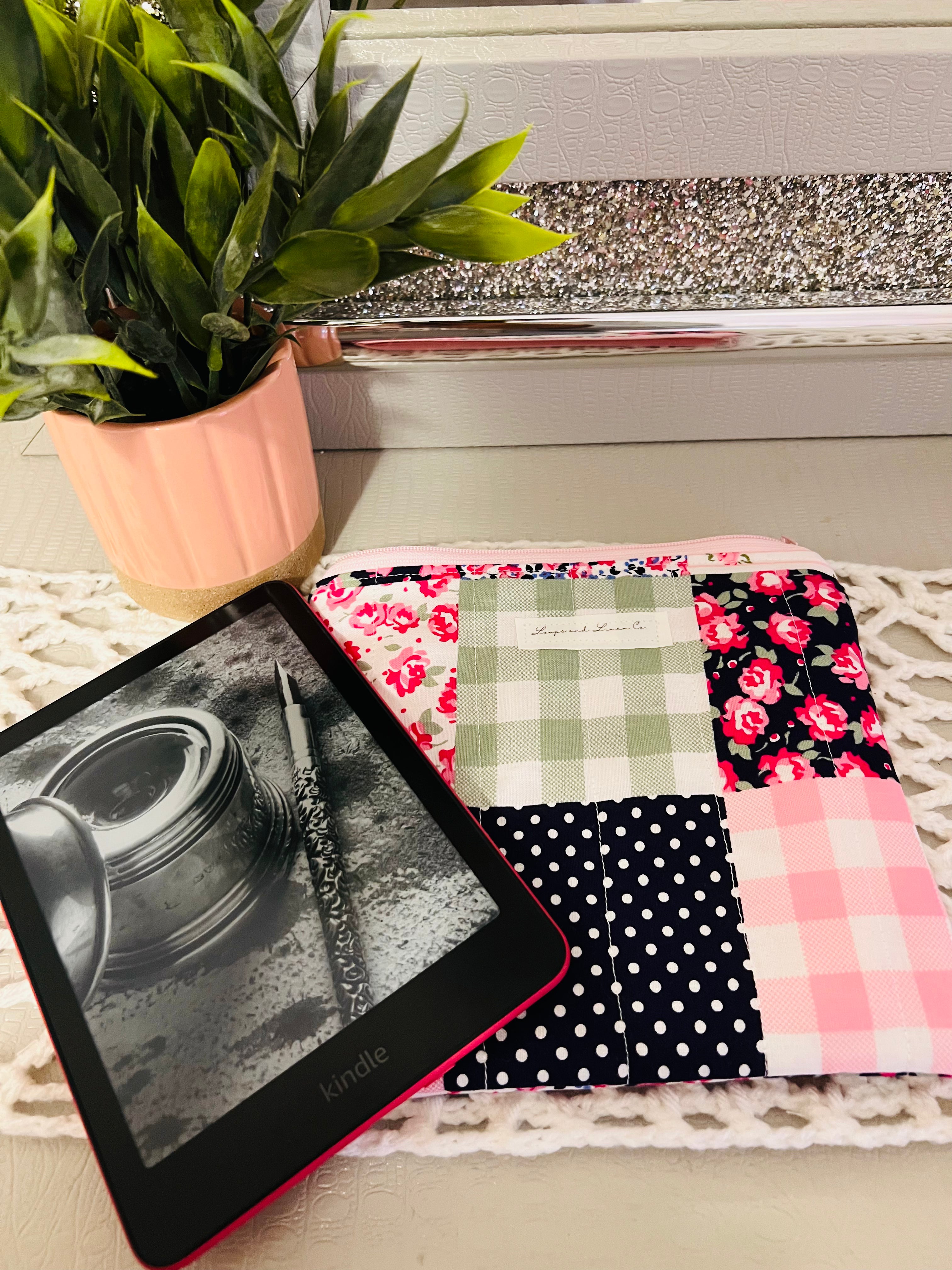 Preppy Patchwork Pouch